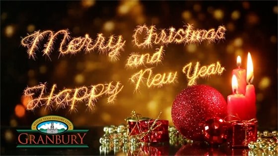 Merry Christmas and Happy New Year from the City of Granbury