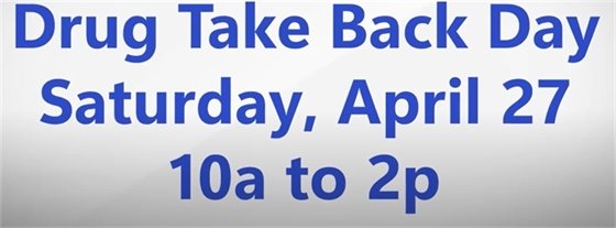 Drug Take Back Day