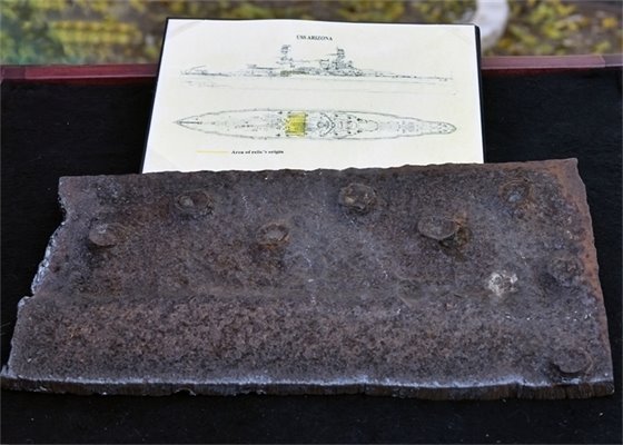 USS Arizona relic