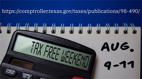 Tax free weekend