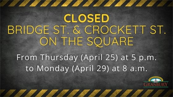 Bridge and Crockett closed