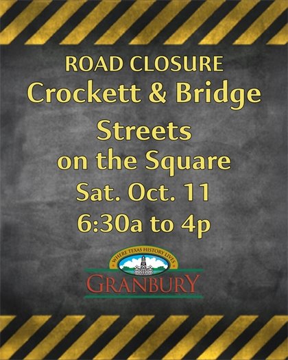 Crockett and Bridget Streets closed