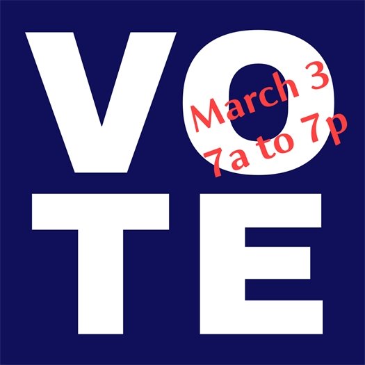 Vote March 3
