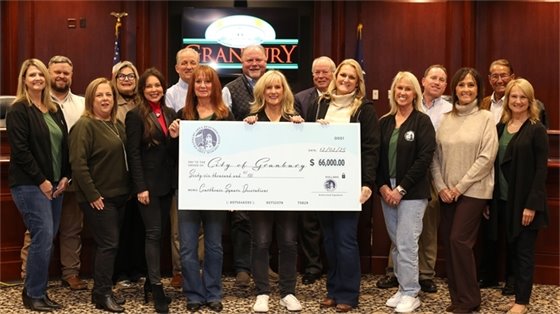 Lake Granbury Area Beautification Council check 