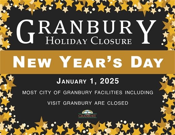 New Yea's closures