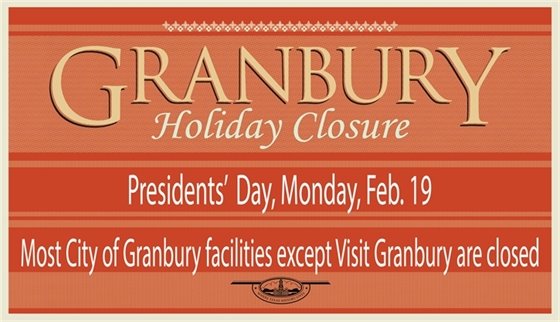 Presidents Day closures