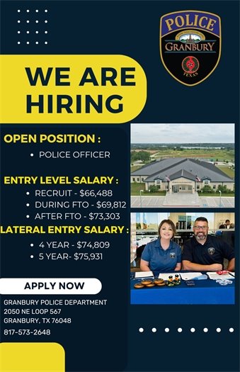 PD is hiring