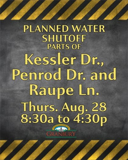 Planned Water shutoff