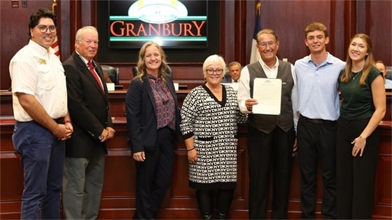 Keep Granbury Beautiful Day proclamation