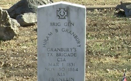 General Granbury grave