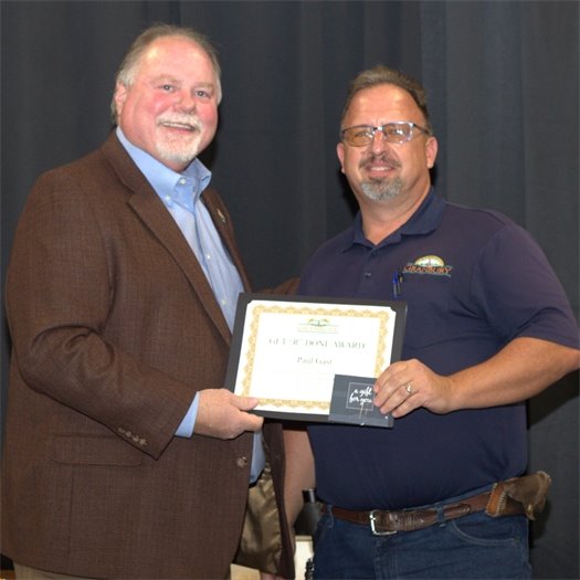 Get R Done Award Paul Gast, Water/Wastewater Superintendent