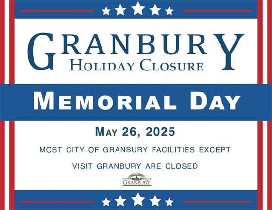 Memorial Day closures