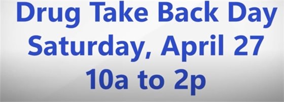 drug Take back time day