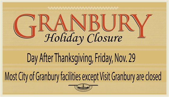 Day after Thanksgiving closures