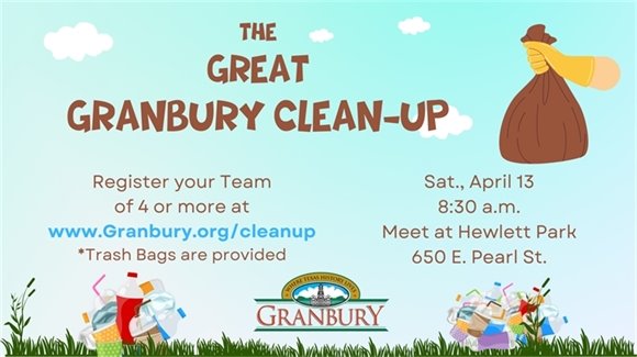 Great Granbury Clean Up