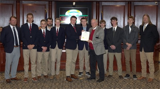 Grace Classical Christian Academy Football Team Recognition